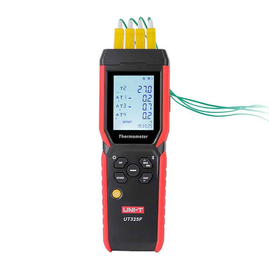 ترمومتر تماسی 4 کاناله یونیتی مدل ut325f ( نمایندگی اصلی جوش آزما تجهیز 09120741826)